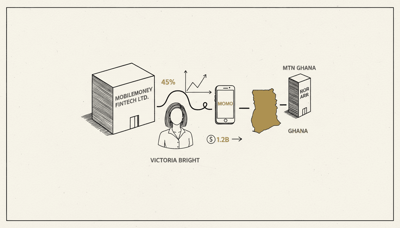 Victoria Bright takes chair at MobileMoney Fintech Ltd