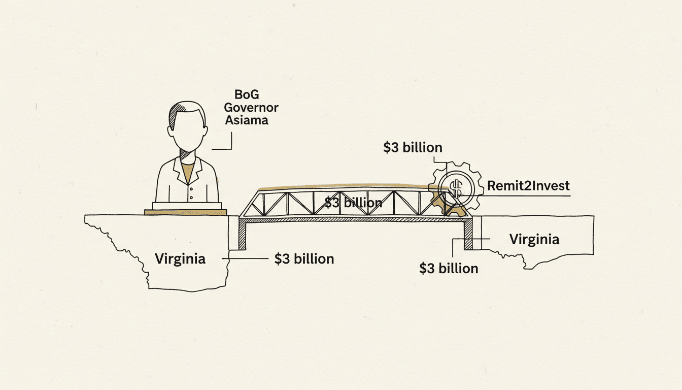 BoG Governor Asiama is in Virginia pitching the diaspora on converting remittances into investment capital