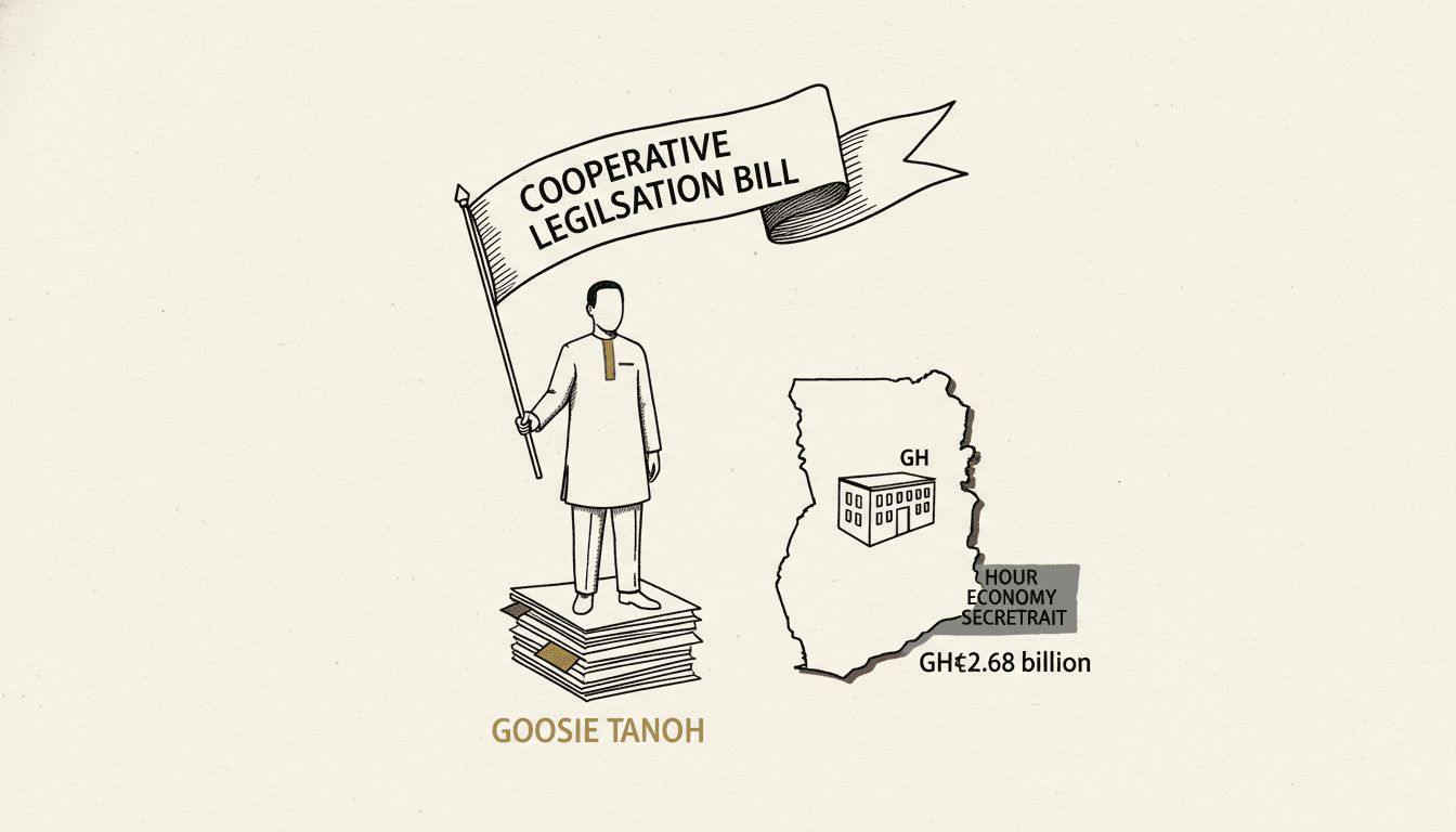 Goosie Tanoh wants a new Cooperative Legislation Bill; the 1968 law it would replace sits over GH¢2.68 billion in assets