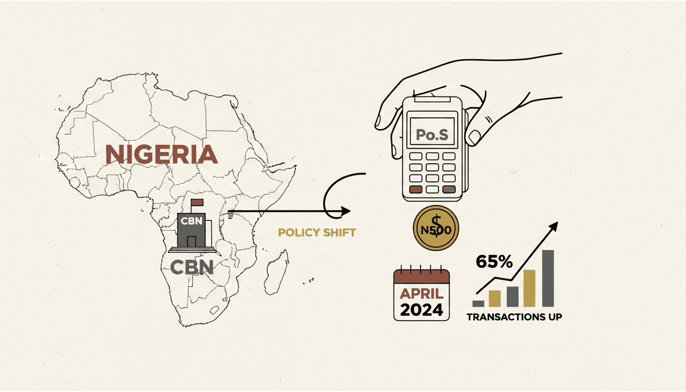 Nigeria's CBN now requires PoS agents to work with one provider only